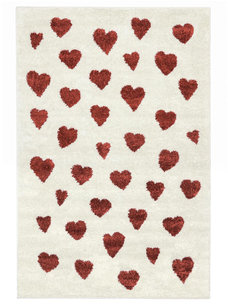 Heartbeat - Gebroken wit / Rood
