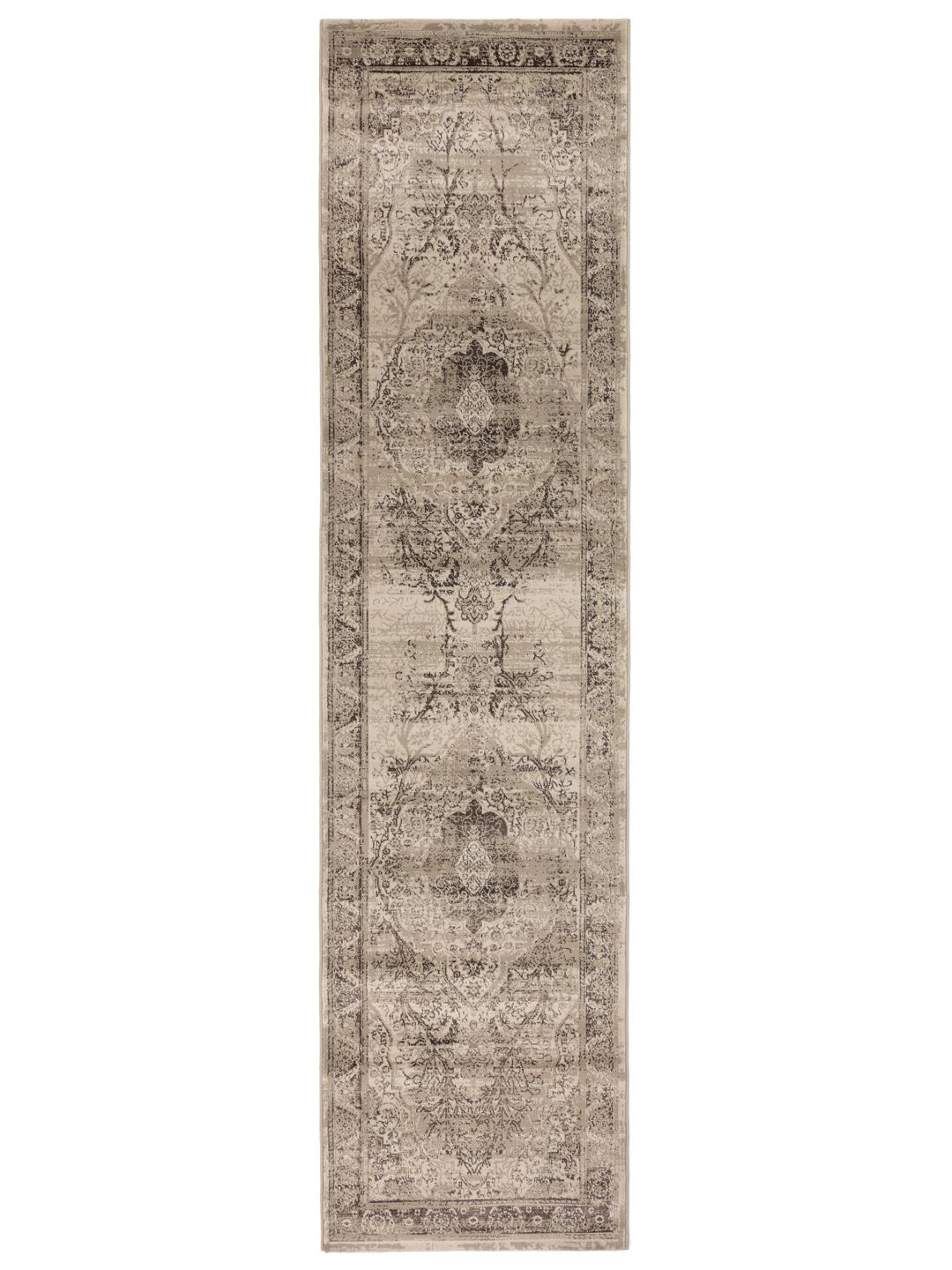 Tapis de couloir beige
