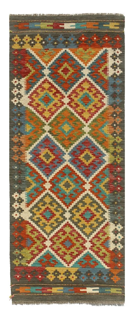 本物のキリムアフガニスタンの古いスタイルのラグをお買い求めください