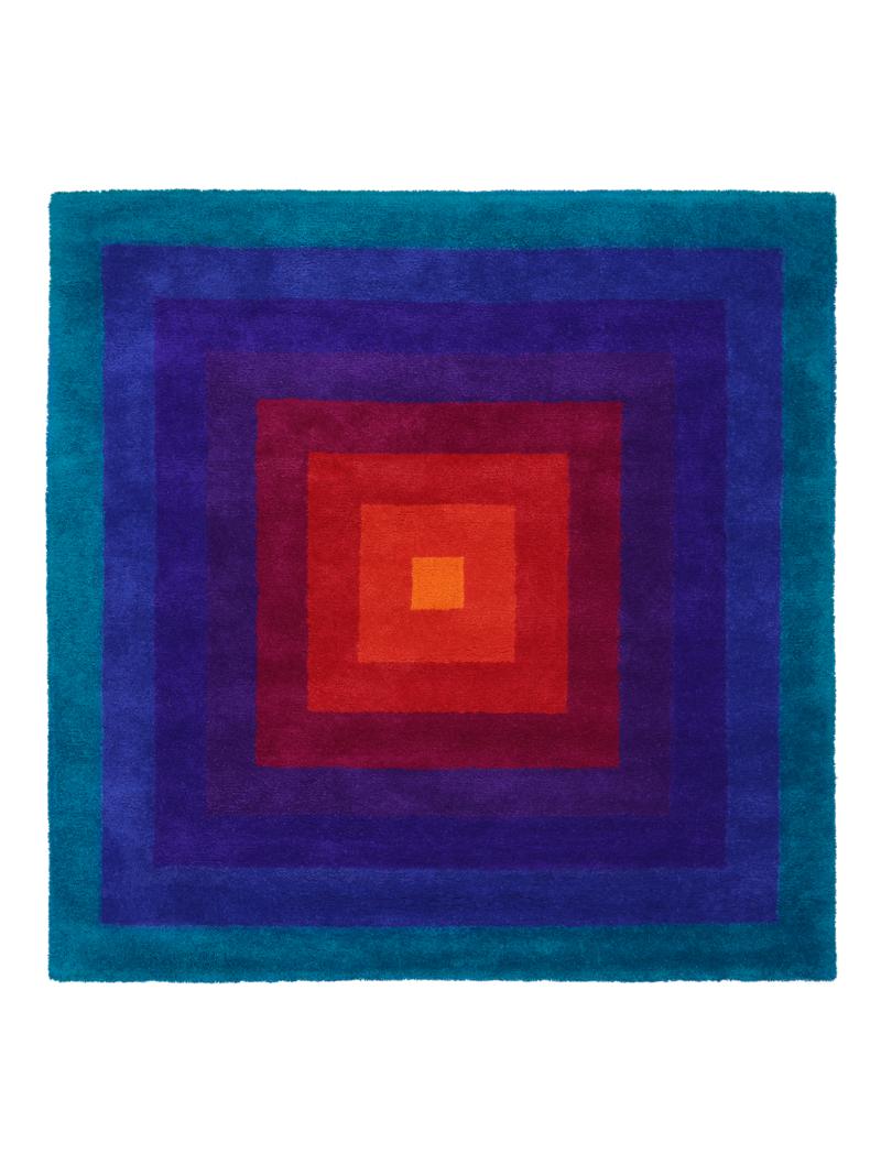 Romantica Square by Verner Panton - Blauw / Multicolor