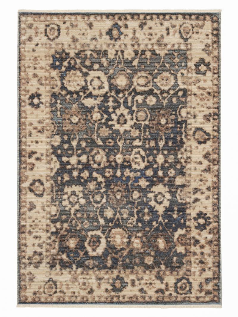 Ilaria - Stoffig zwart / Beige