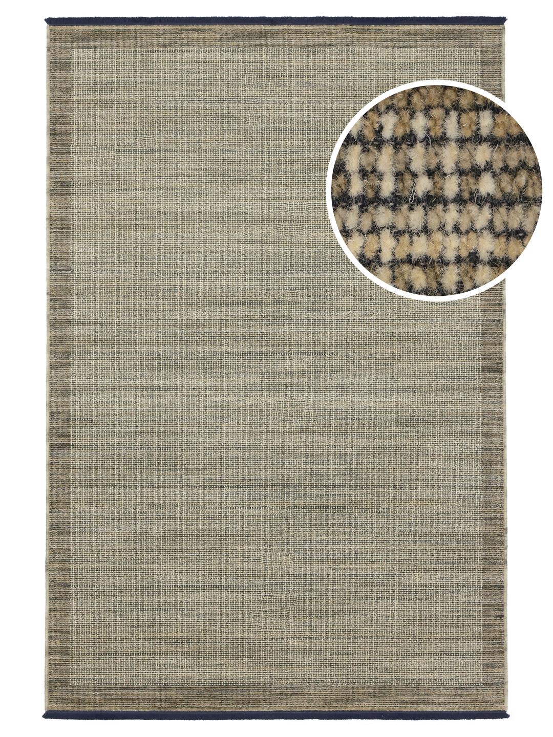Light Grey Textured Rug Highland Light Grey Rug - Rugvista