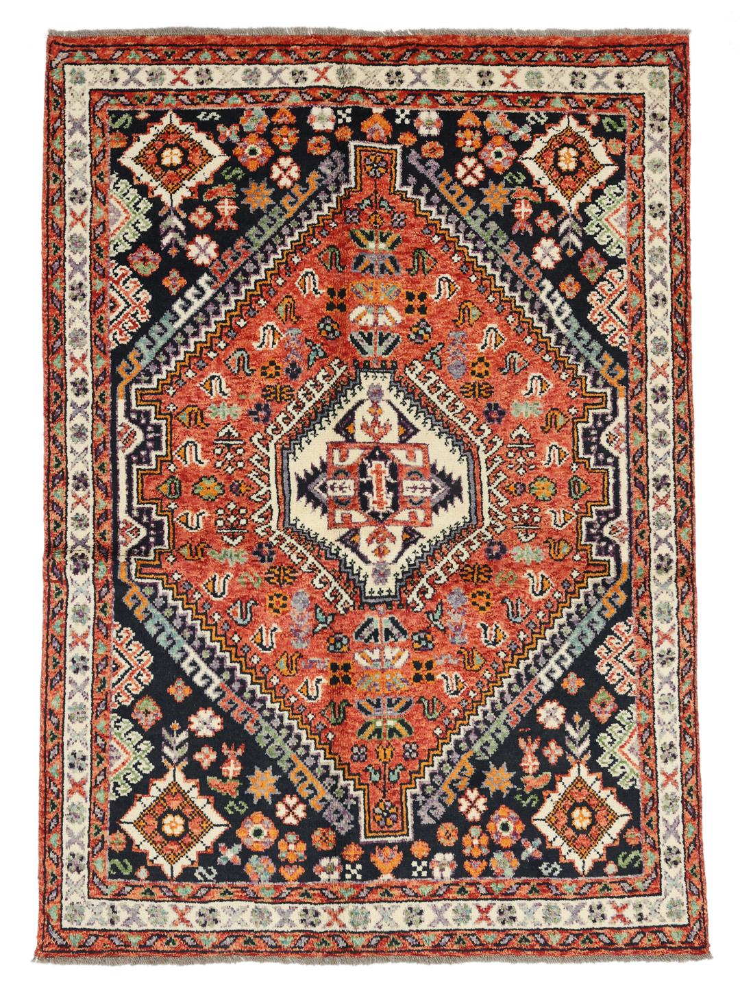 Kazak rug from Afghanistan in multicolour