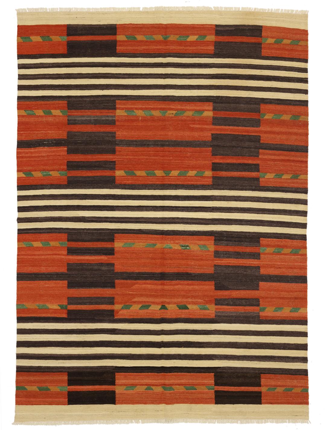 Rug from Afghanistan in multicolour