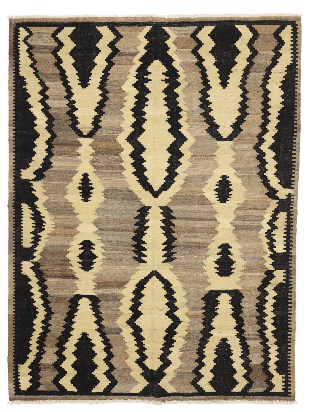 Kelim Modern rug from Afghanistan in beige