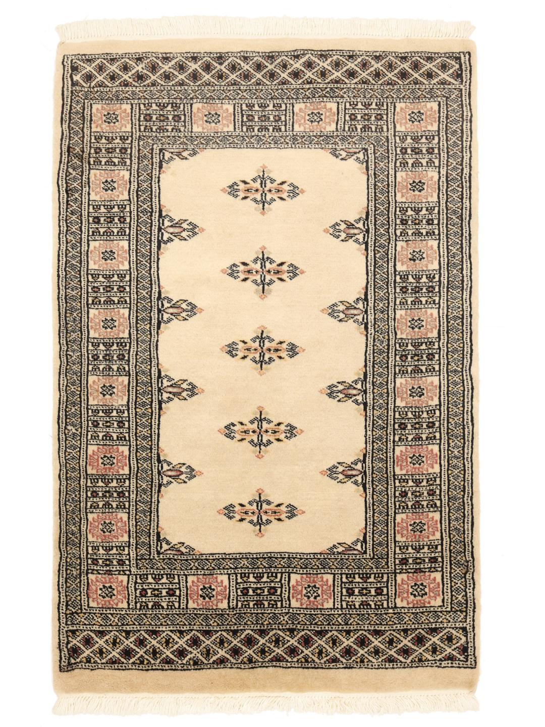 Pakistan Bokhara 2ply beige rug