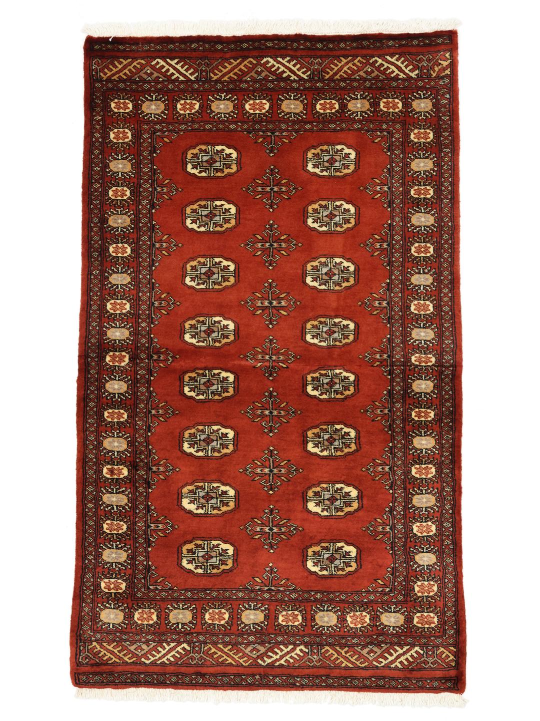 Rood Pakistan vloerkleed