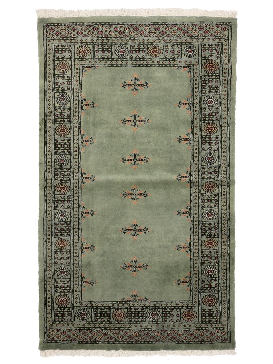 Rug from Pakistan in green
