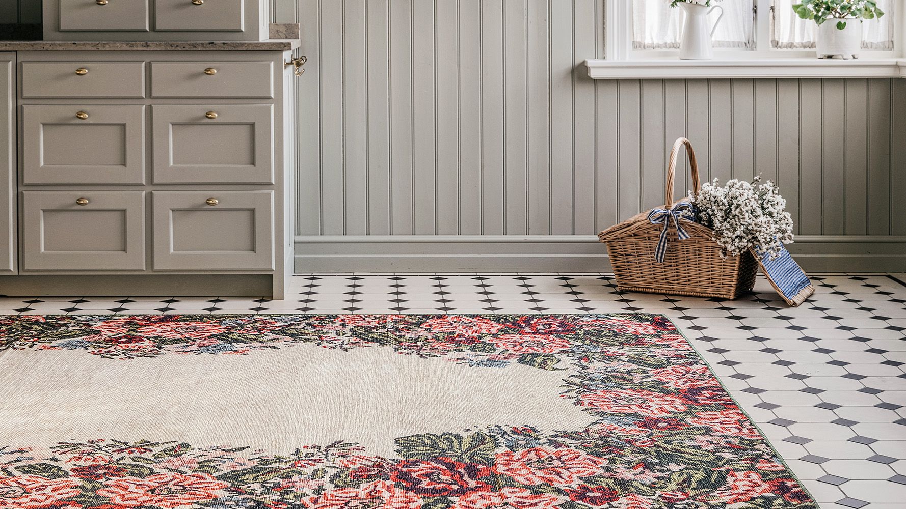 Francfranc Milly Rug 新品 190×190 cm Amazon.com: Loloi Rifle Paper Co. Maison Collection MAO-06